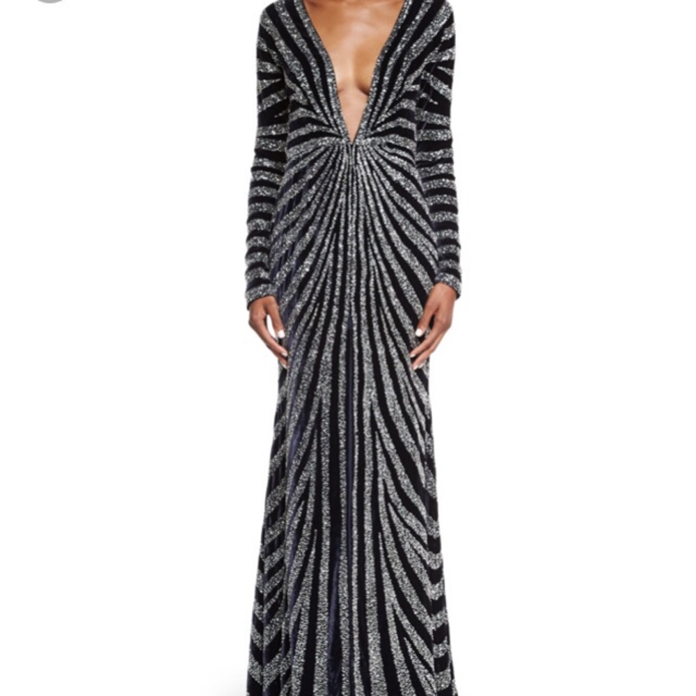 Naeem Khan Beaded Kimono Gown -  (SORRY NO TRADES)
